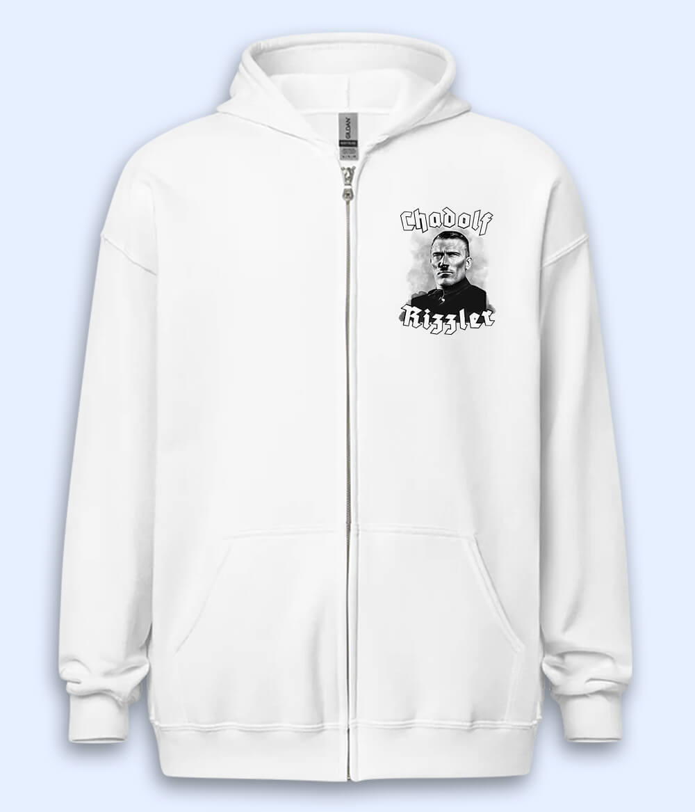 Funny Chad Zipper Hoodie