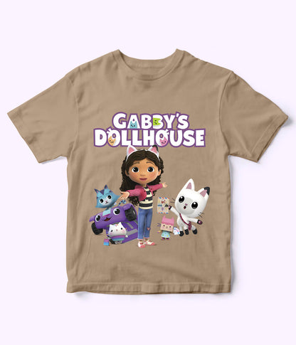 Gabby Dollhouse Beige Shirt for Girls