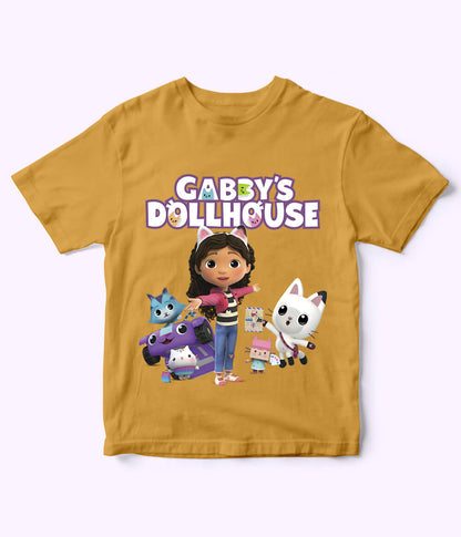 Gabby Dollhouse Mustard Shirt for Girls