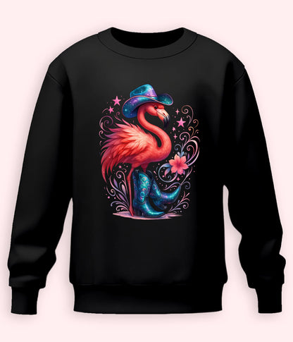 Girl Stylish Black Sweatshirt