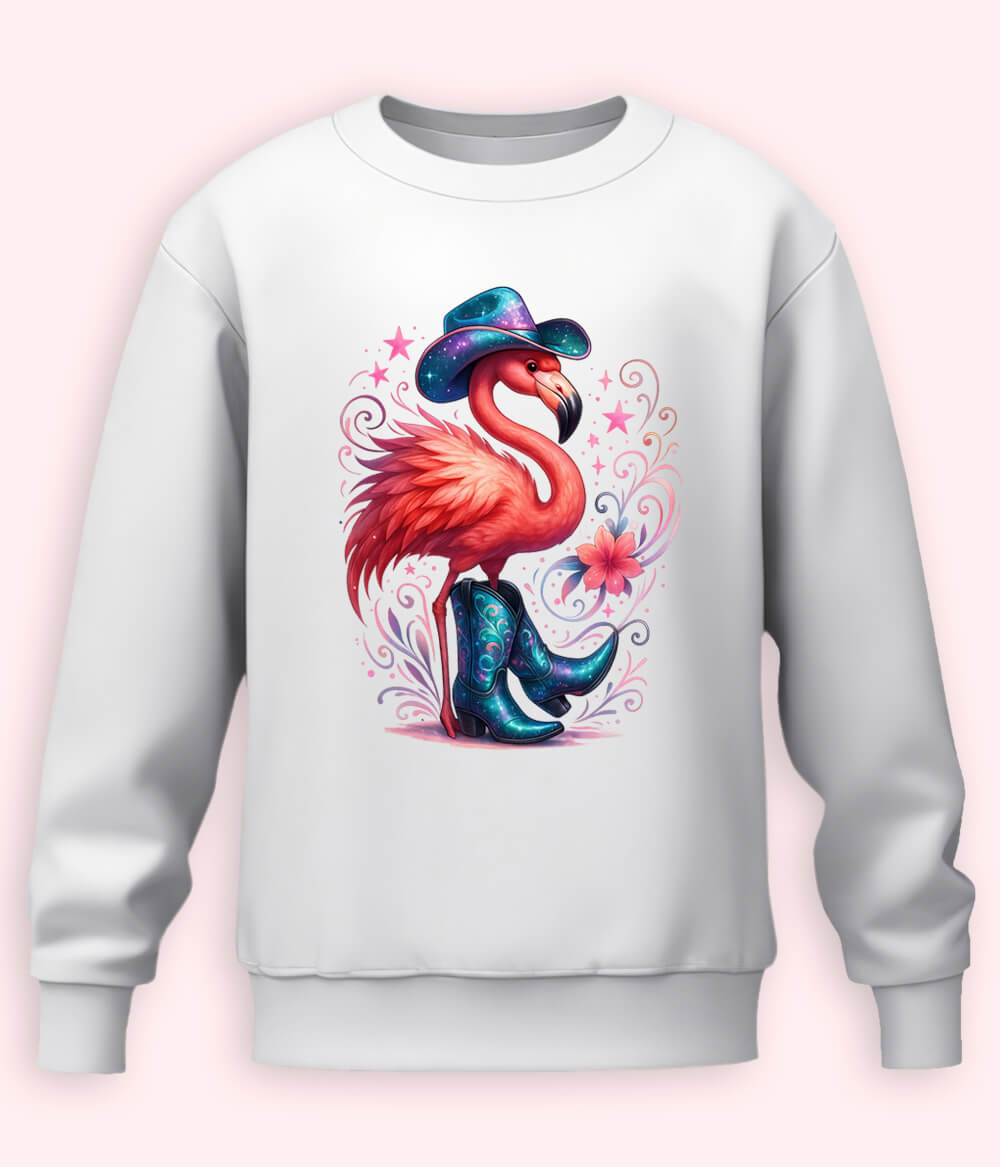 Girl Stylish White Sweatshirt