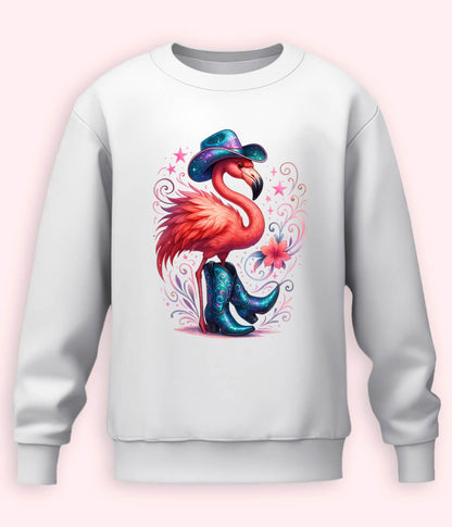 Girl Stylish White Sweatshirt