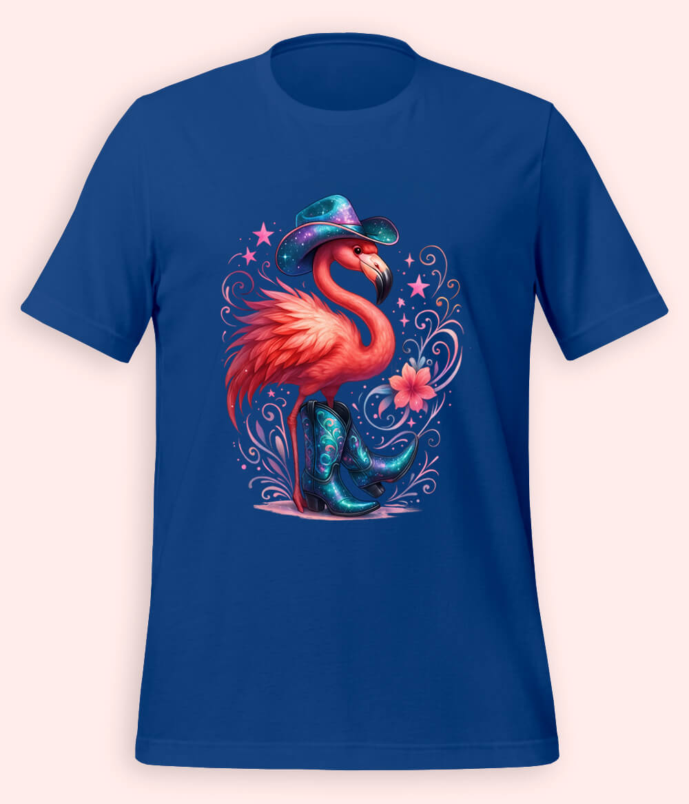 Girls Fashion Royal Blue T-Shirt