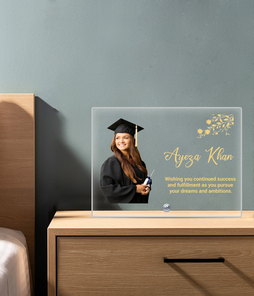 Grad Plaque Graduation Plaque (Customizable)