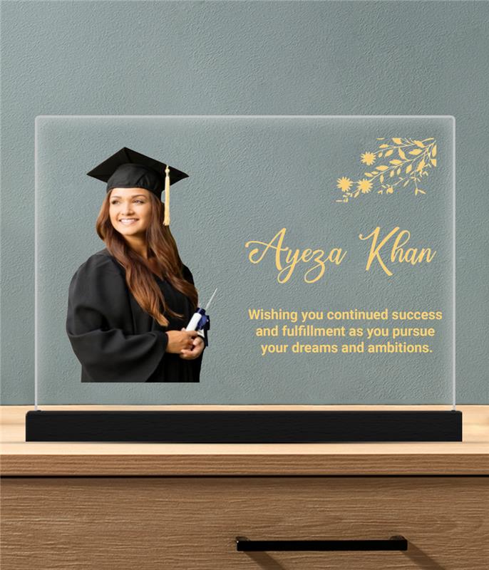 Graduation Plaque (Customizable)