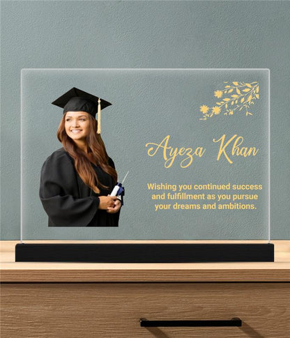 Graduation Plaque (Customizable)