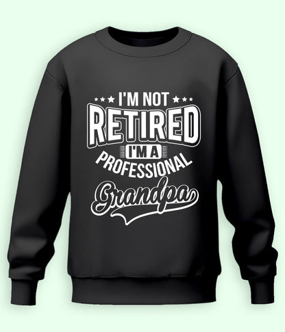 Charcoal Grey Grandfather Sweatshirt