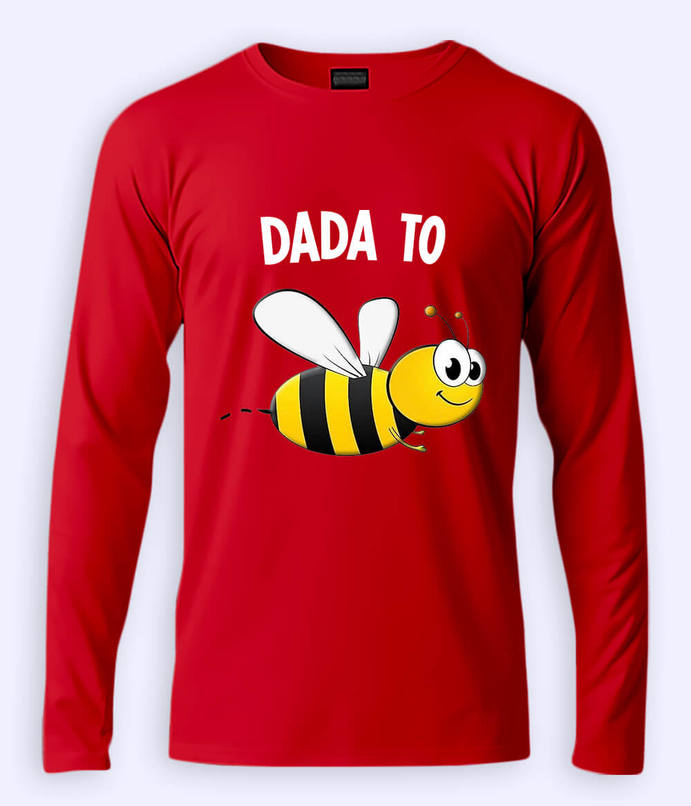 Red Grandfather Full Sleeve T-Shirt