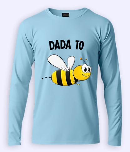 Sky Blue Grandfather Full Sleeve T-Shirt