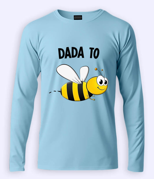 Sky Blue Grandfather Full Sleeve T-Shirt