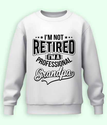 White Grandfather Sweatshirt