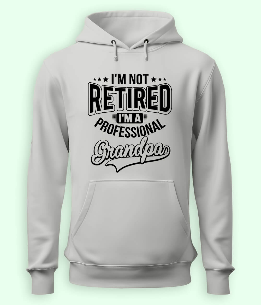 Heather Grey Grandpa Hoodie