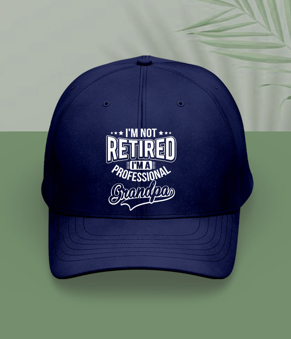 Navy Grandpa Cap