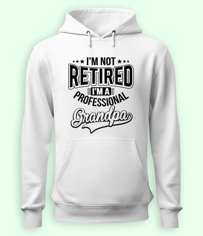 White Grandpa Hoodie
