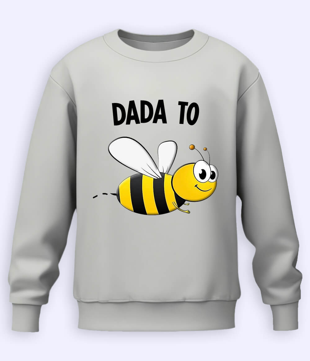 Heather Grey Grandpa to be Sweatshirt
