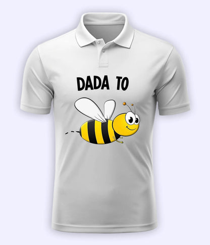 White Grandpa to be Polo T-Shirt