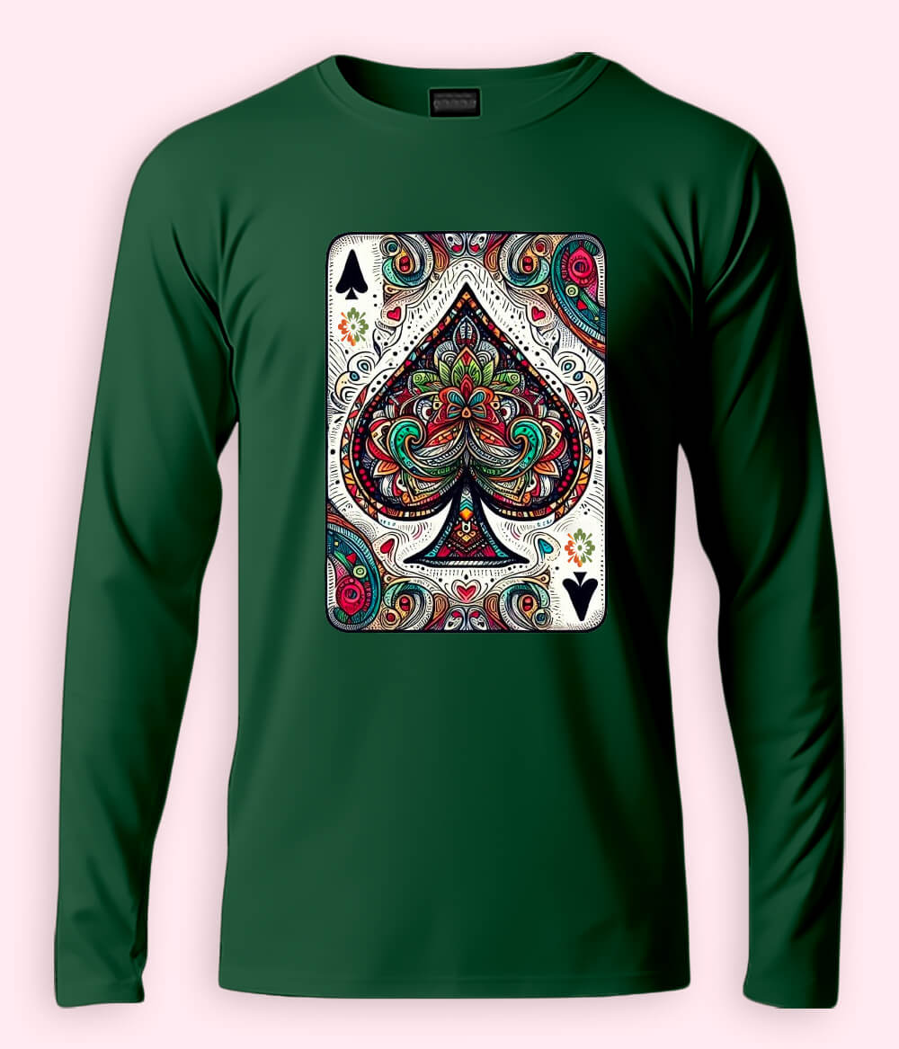 Ace of Spades Long Sleeve T-Shirt