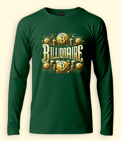 Billionaire Long Sleeve T-Shirt (Unisex)