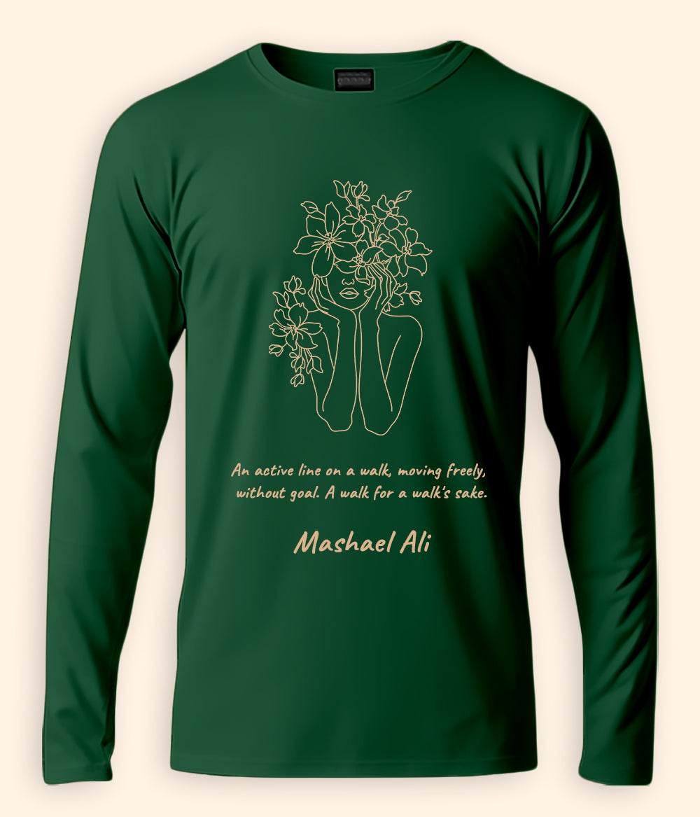 Flower Winter long-sleeve T-shirt 