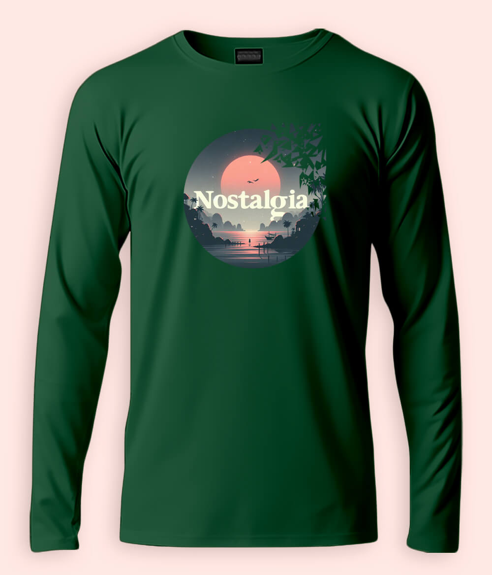 Tropical Nostalgia Long Sleeve Tee