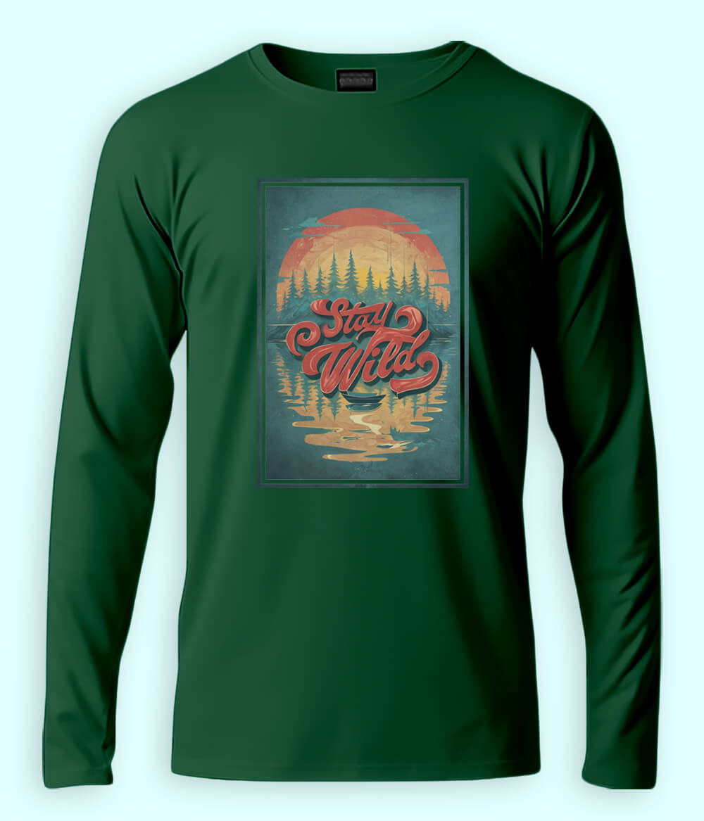 Wilderness Winter Long Sleeve T-Shirt