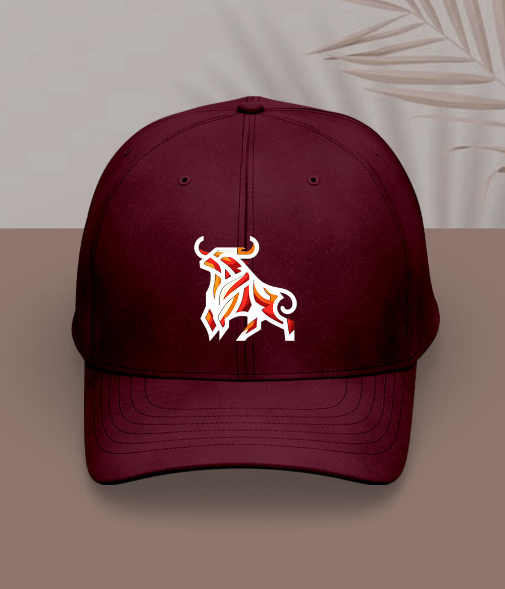 Maroon Gym Squad Cap