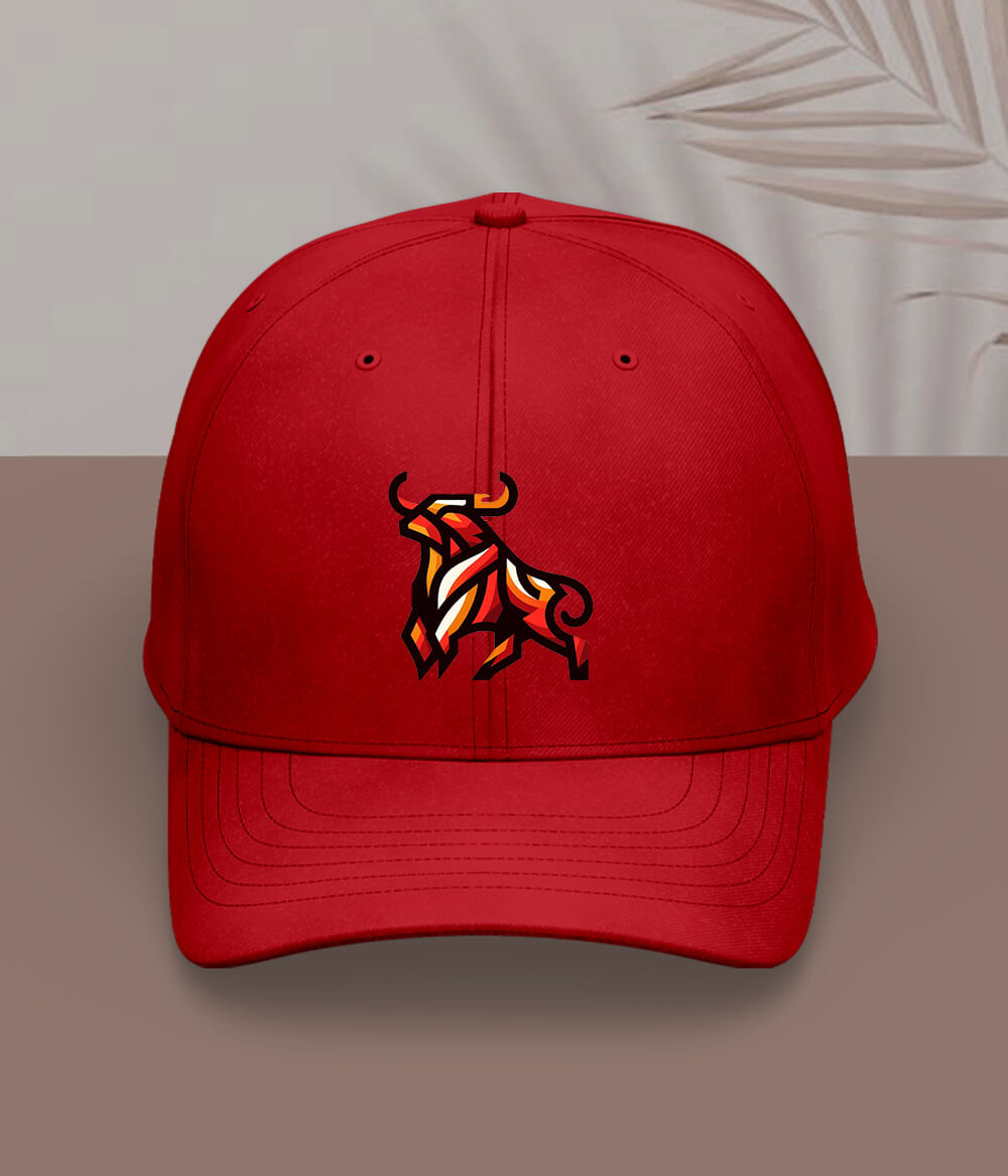 Red Gym Squad Cap 
