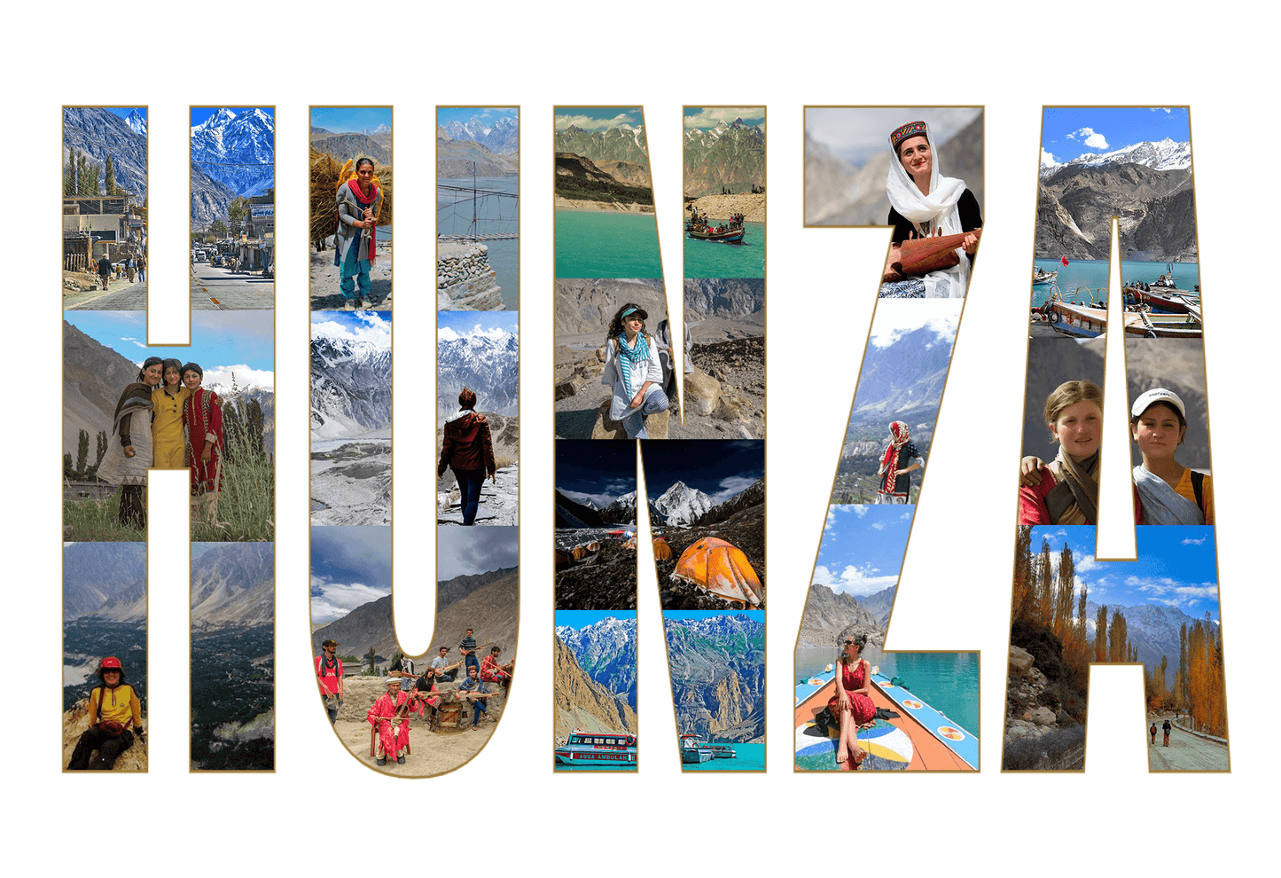 Hunza Photo Collage Frame