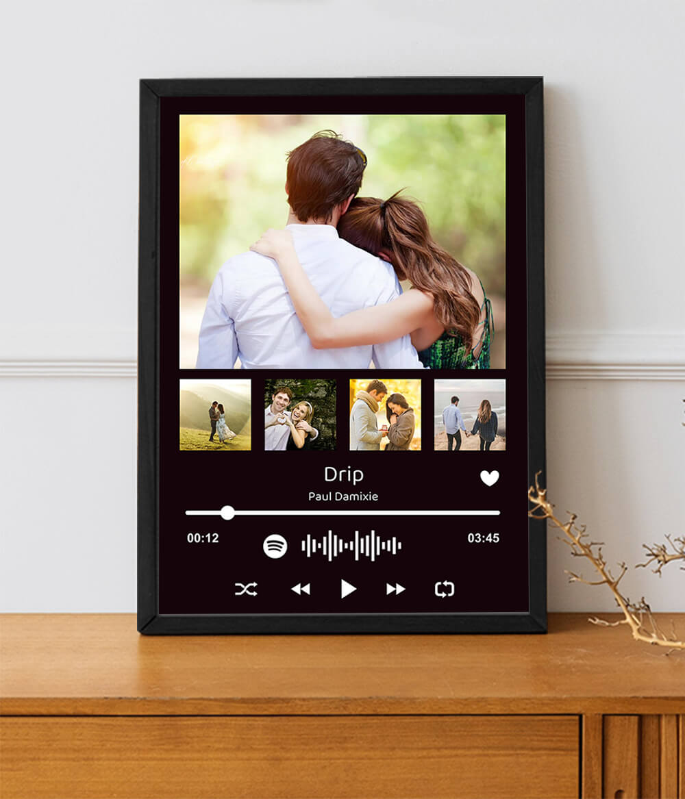 Song Frame Song Dedication Frames Pakistan | Custom Music Photo Frames
