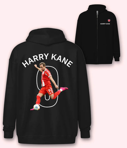 Harry Kane Bayern Munich Fan Zipper Hoodie