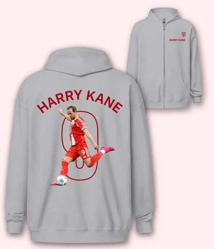 Harry Kane Bayern Munich Fan Zipper Hoodie