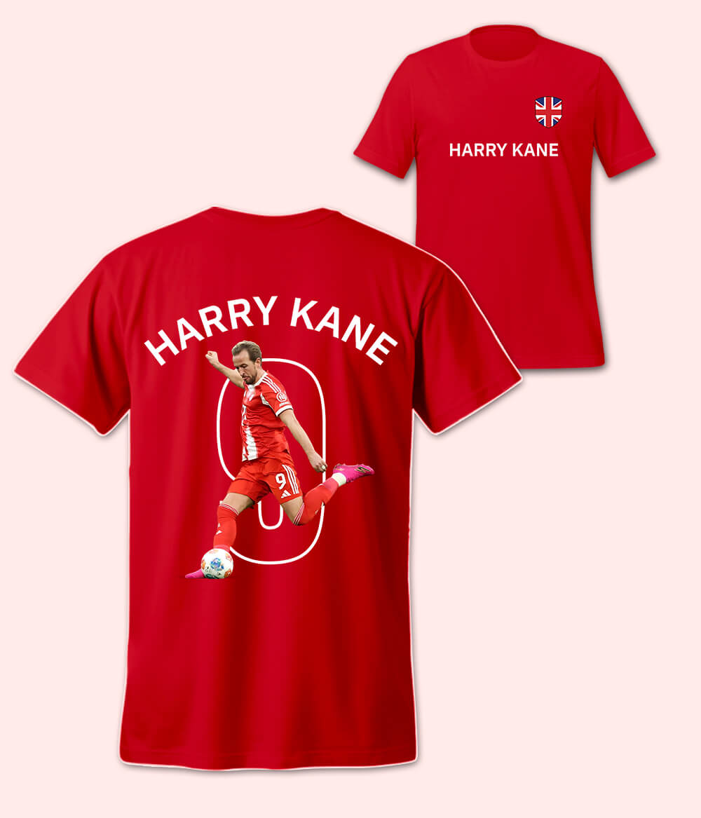 Harry Kane Bayern Munich Football T-Shirt