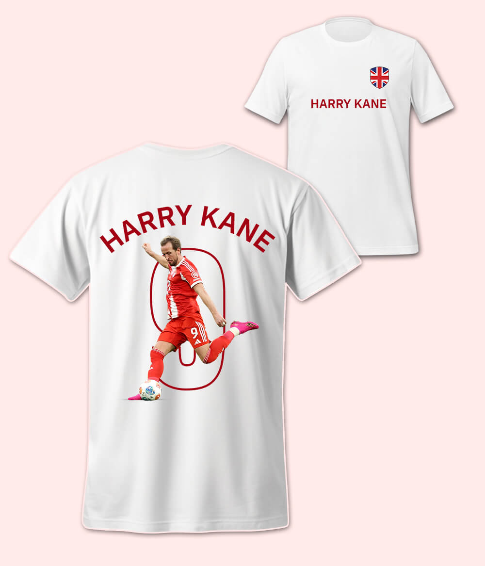 Harry Kane Bayern Munich Football T-Shirt