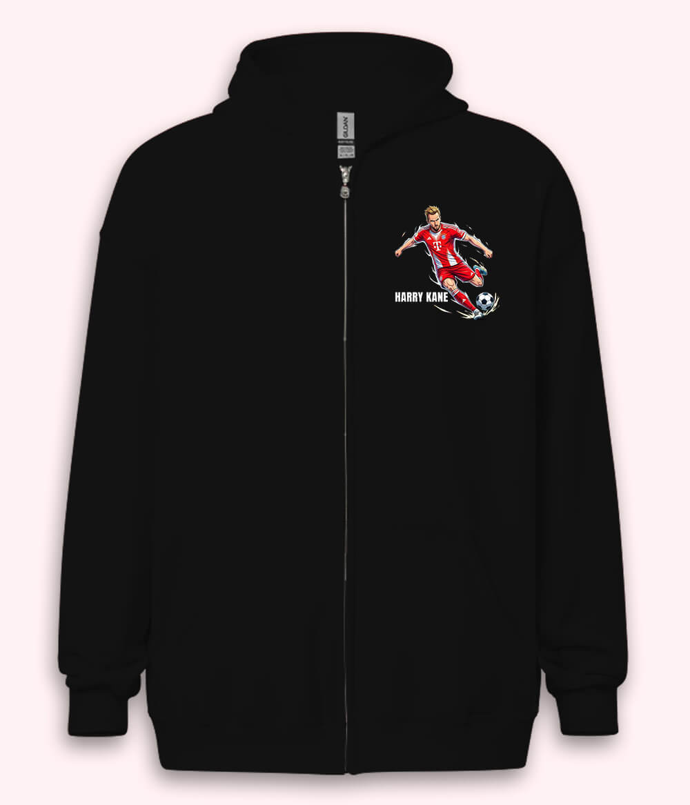 Harry Kane Bayern Munich Graphic Zipper Hoodie