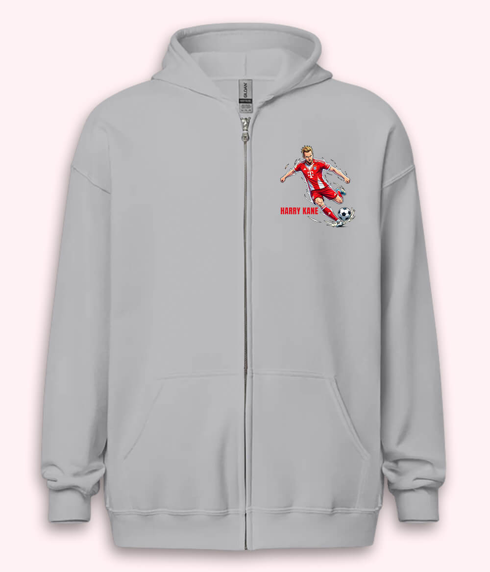 Harry Kane Bayern Munich Graphic Zipper Hoodie