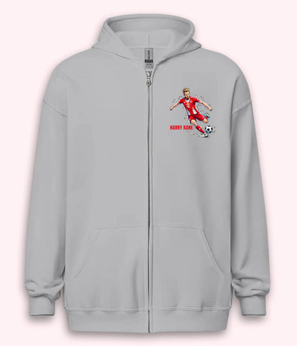 Harry Kane Bayern Munich Graphic Zipper Hoodie