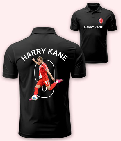 Harry Kane Bayern Munich Supporter Polo T-Shirt