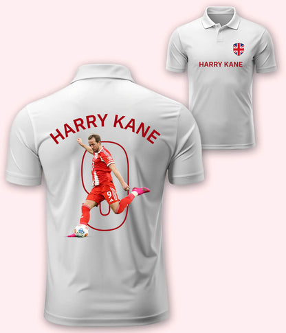 Harry Kane Bayern Munich Supporter Polo T-Shirt