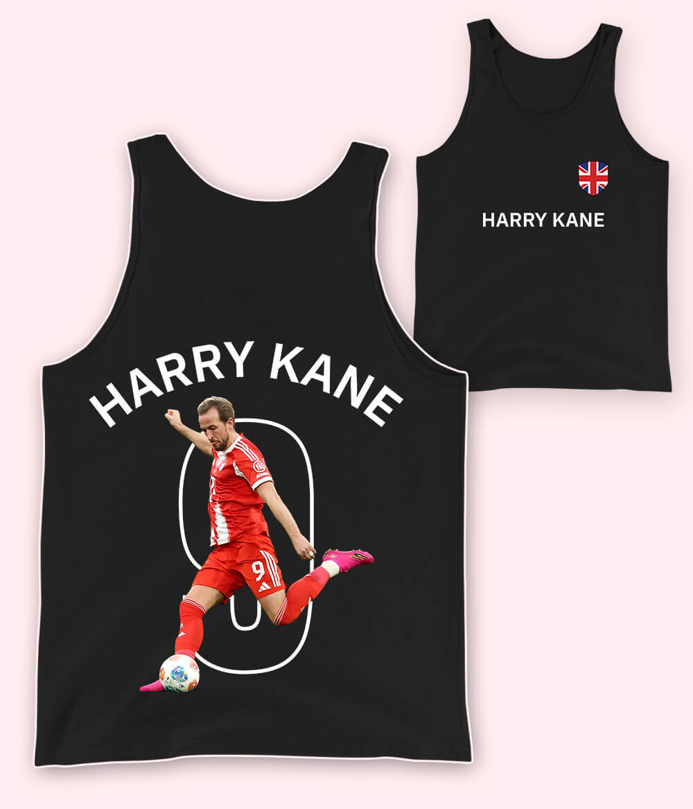 Harry Kane England Graphic Tank Top