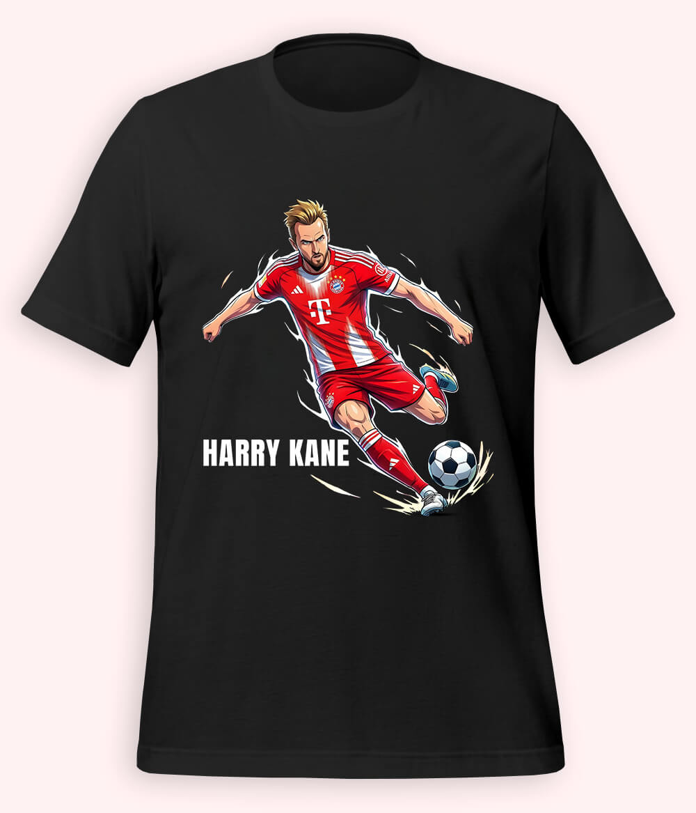 Harry Kane No. 9 Football T-Shirt