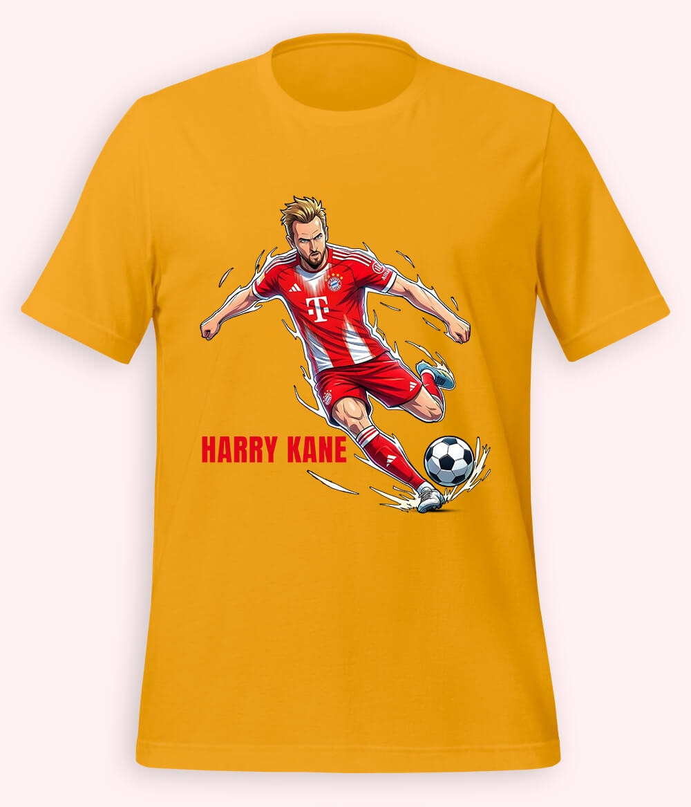 Harry Kane No. 9 Football T-Shirt