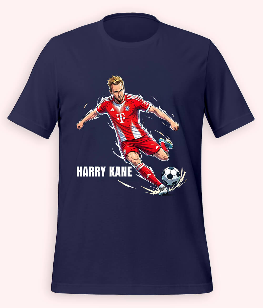 Harry Kane No. 9 Football T-Shirt