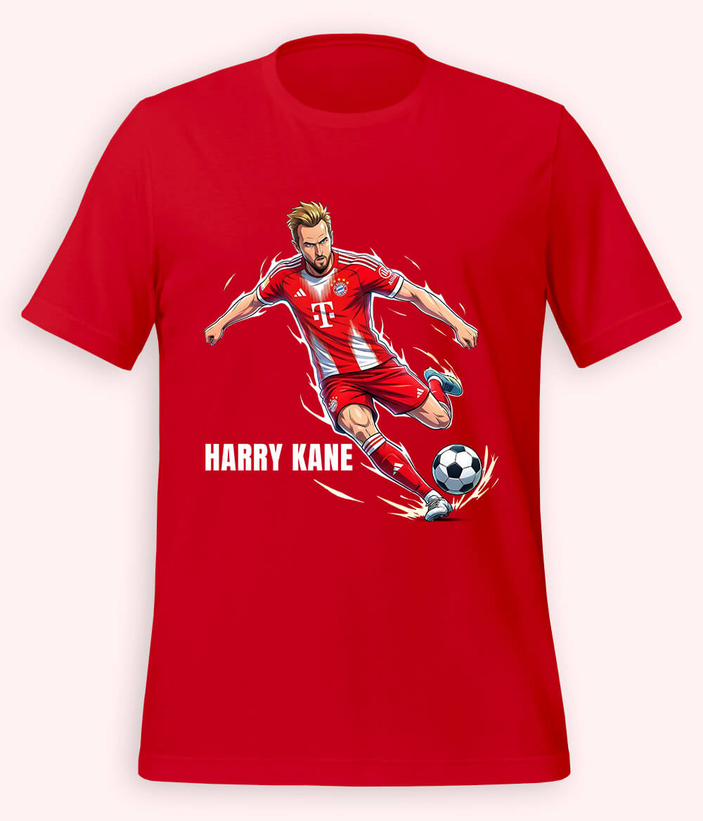 Harry Kane No. 9 Football T-Shirt