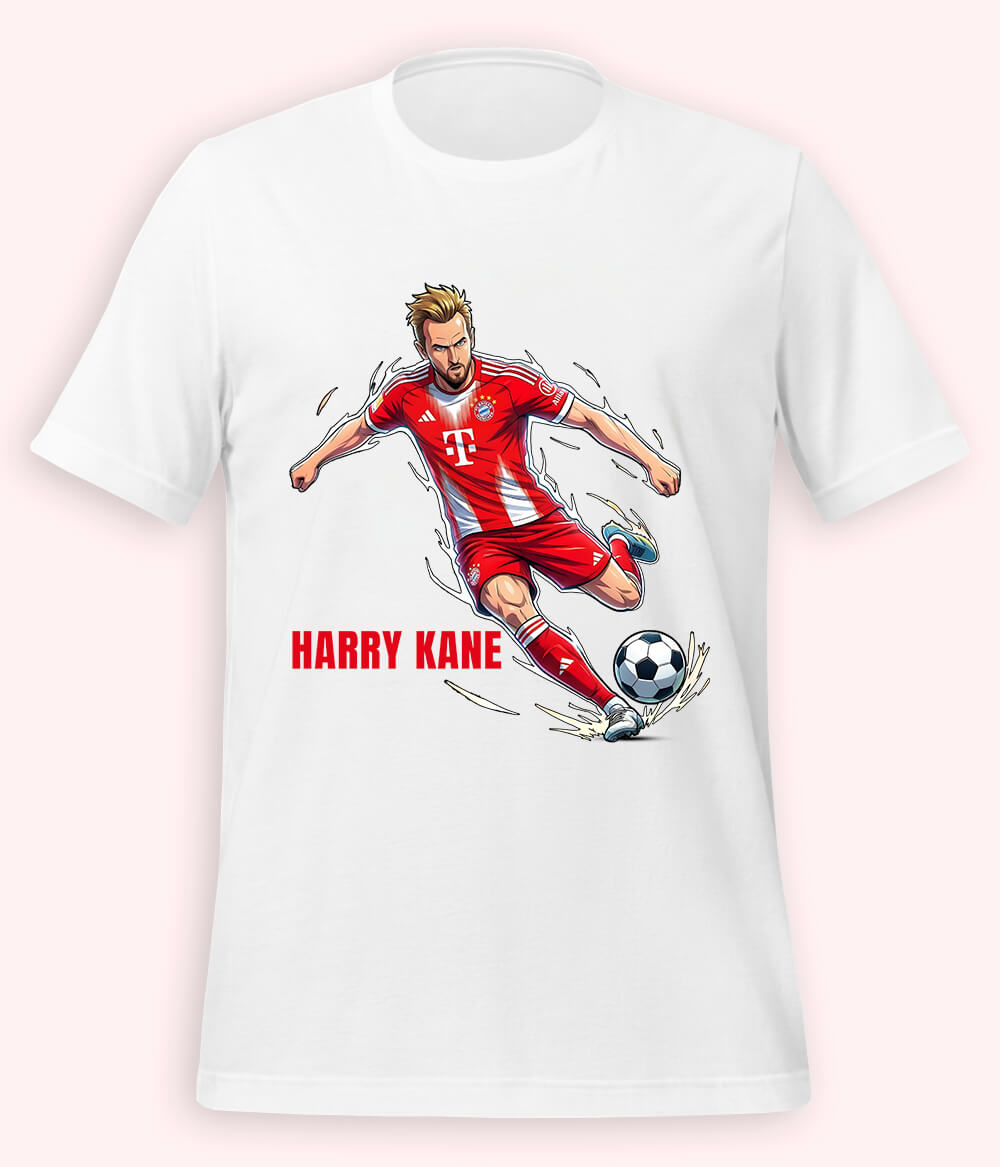 Harry Kane No. 9 Football T-Shirt