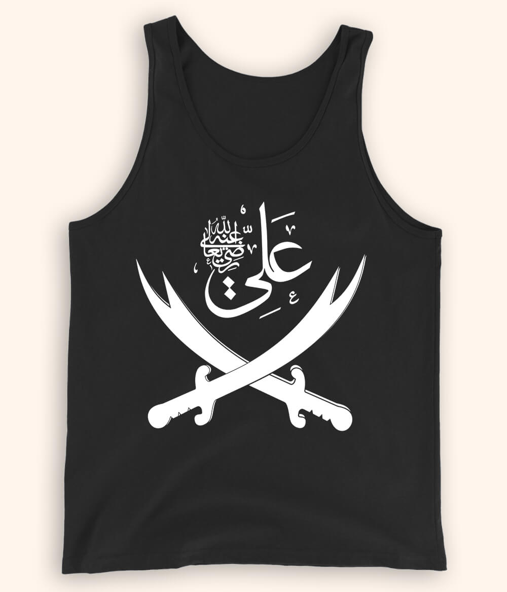Black Hazrat Imam Ali Tanktop (Unisex)