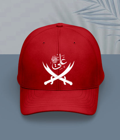 Red Hazrat Imam Ali Cap