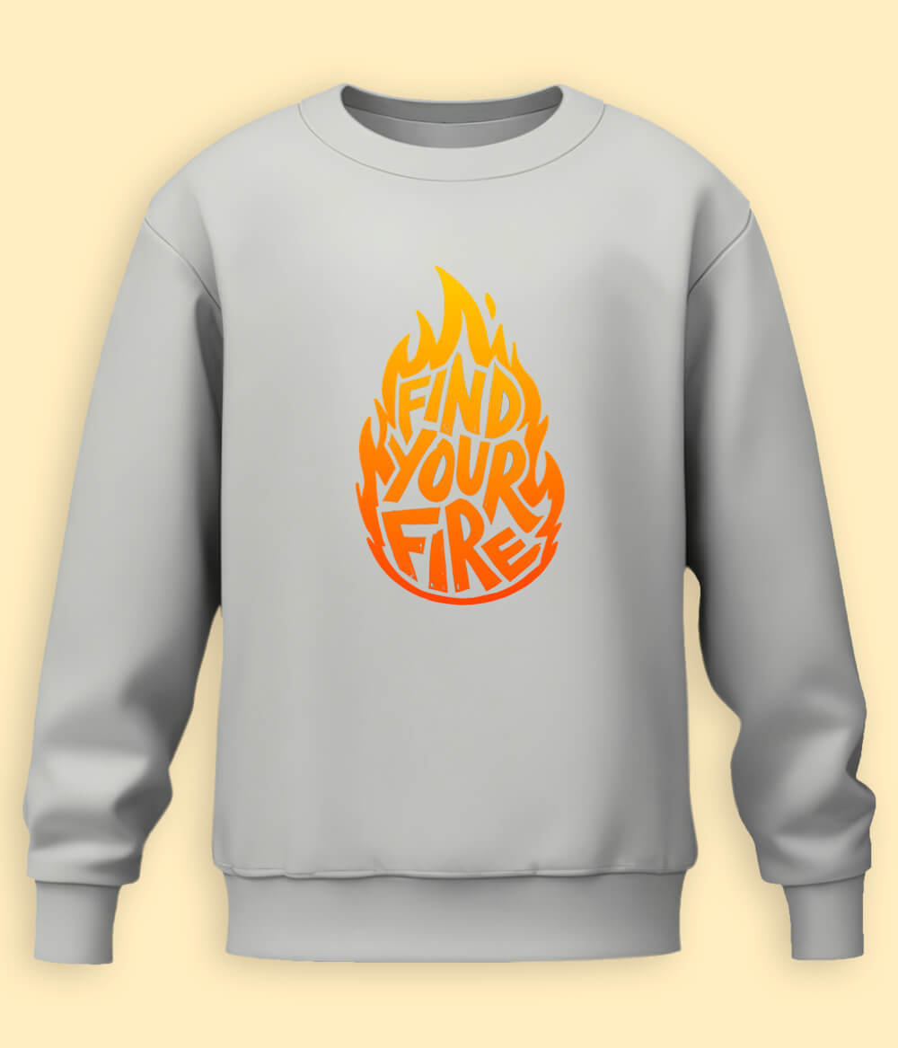 Bonfire Winter Night Sweatshirt