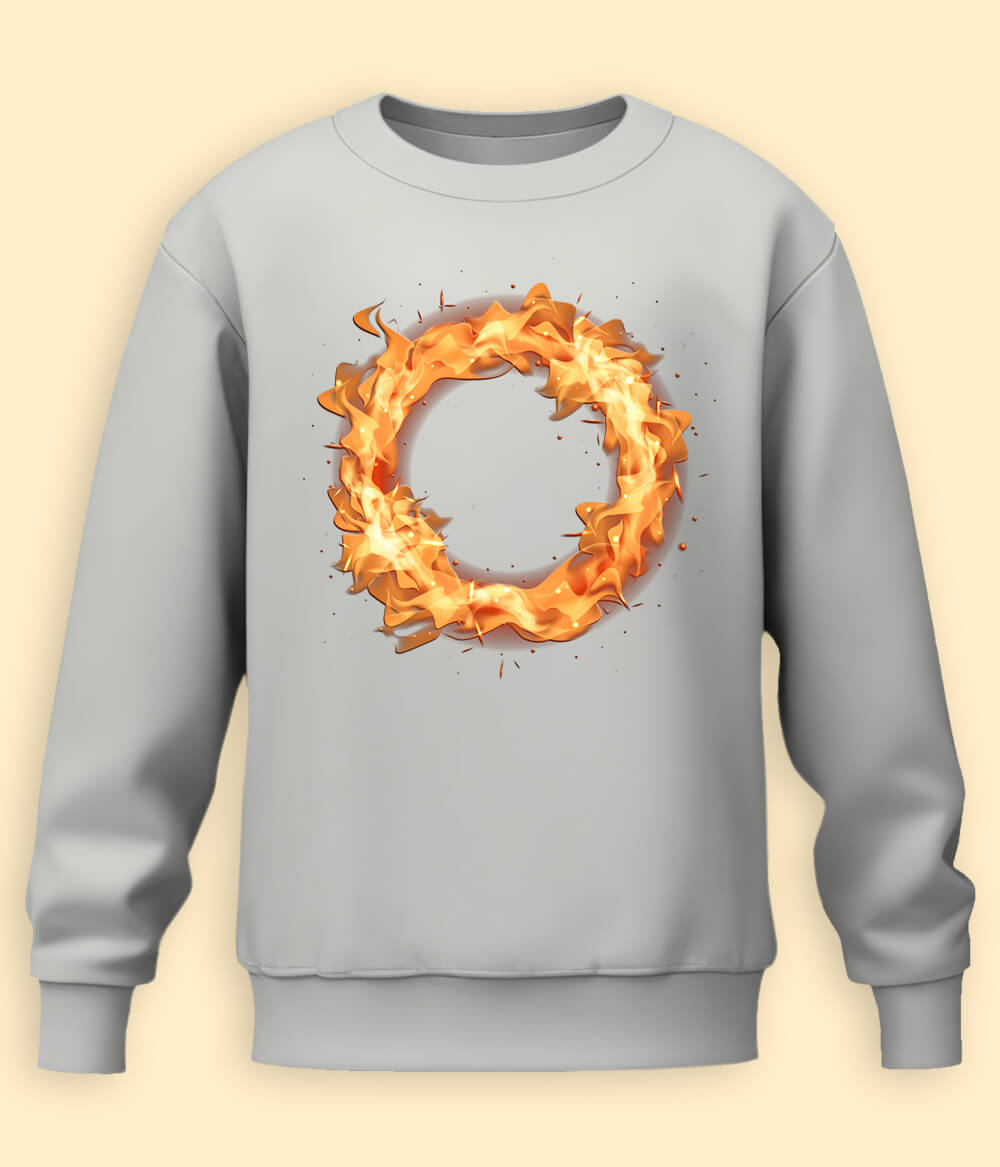 Fire Sweatshirt (Unisex)