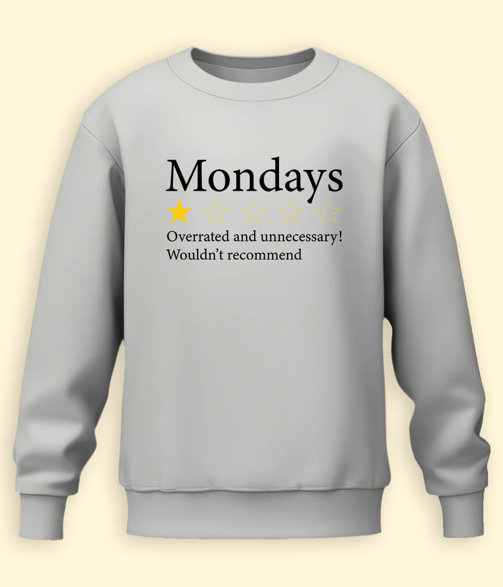 Monday Meme Sweatshirts (Unisex)