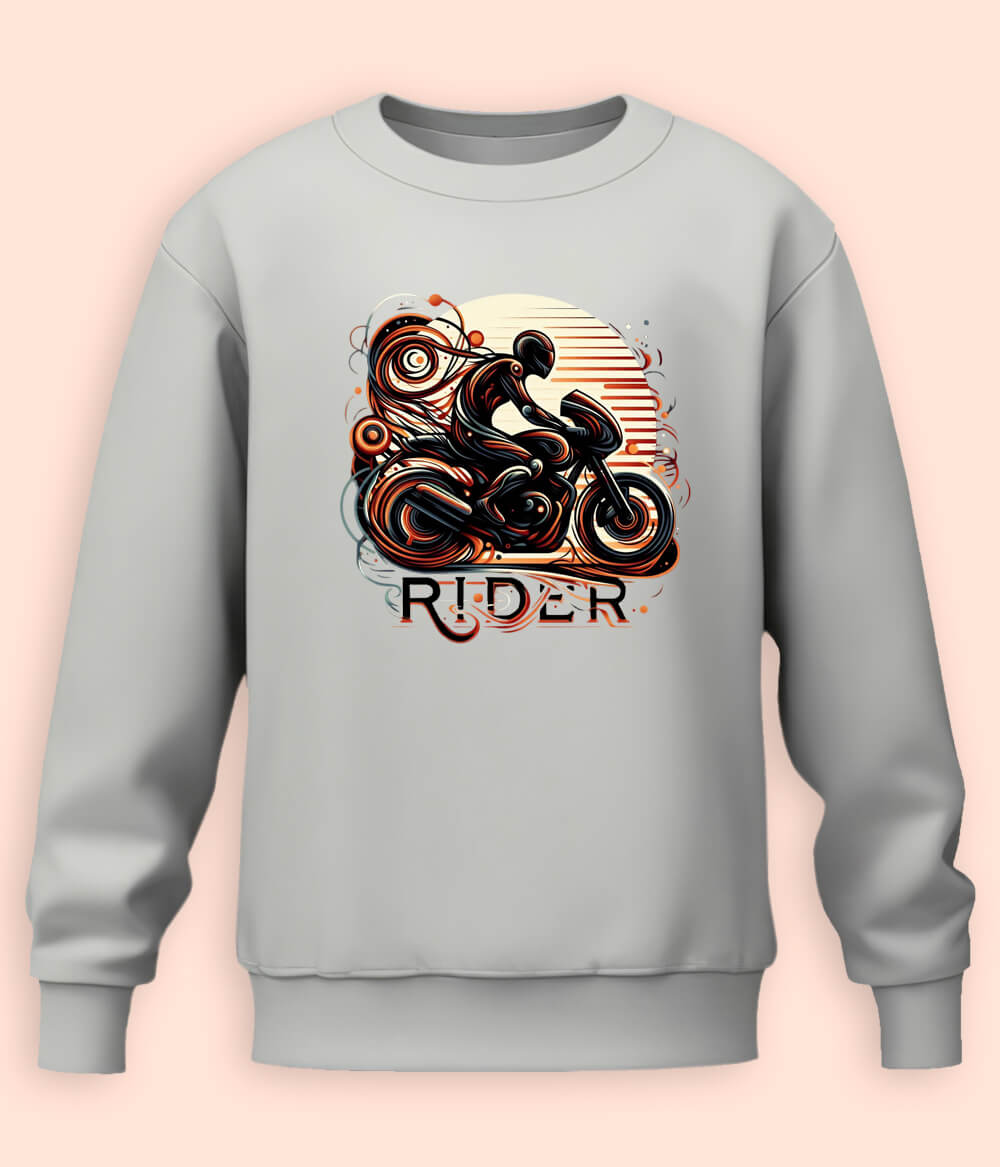 Motorcycle Rider Sweatshirts (Unisex)